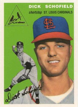 1994 Topps Archives 1954 - Gold #191 Dick Schofield Front