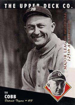 1994 Upper Deck All-Time Heroes - 125th Anniversary #30 Ty Cobb Front