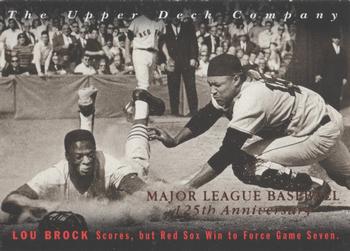 1994 Upper Deck All-Time Heroes - 125th Anniversary #3 Lou Brock Front