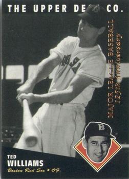 1994 Upper Deck All-Time Heroes - 125th Anniversary #50 Ted Williams Front