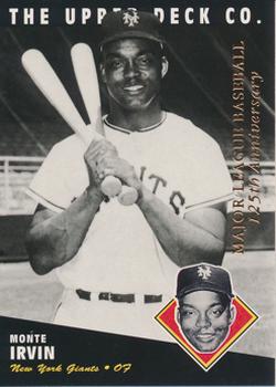 1994 Upper Deck All-Time Heroes - 125th Anniversary #53 Monte Irvin Front