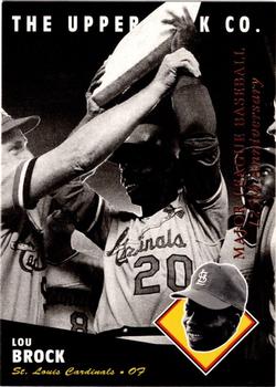 1994 Upper Deck All-Time Heroes - 125th Anniversary #79 Lou Brock Front