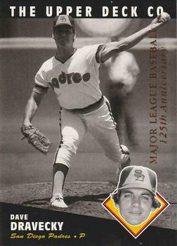 1994 Upper Deck All-Time Heroes - 125th Anniversary #84 Dave Dravecky Front