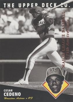 1994 Upper Deck All-Time Heroes - 125th Anniversary #89 Cesar Cedeno Front