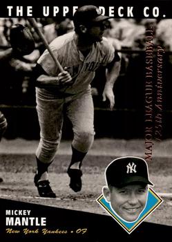 1994 Upper Deck All-Time Heroes - 125th Anniversary #100 Mickey Mantle Front