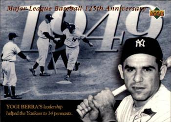 1994 Upper Deck All-Time Heroes - 125th Anniversary #114 Yogi Berra Front