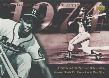 1994 Upper Deck All-Time Heroes - 125th Anniversary #121 Hank Aaron Front