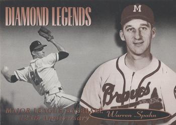 1994 Upper Deck All-Time Heroes - 125th Anniversary #154 Warren Spahn Front