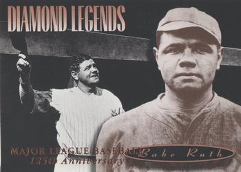 1994 Upper Deck All-Time Heroes - 125th Anniversary #165 Babe Ruth Front