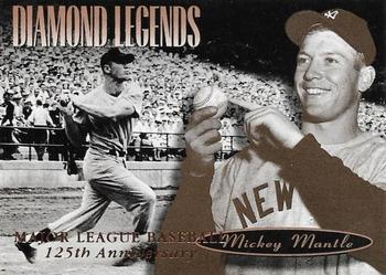 1994 Upper Deck All-Time Heroes - 125th Anniversary #168 Mickey Mantle Front