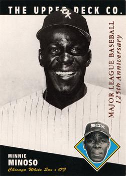 1994 Upper Deck All-Time Heroes - 125th Anniversary #205 Minnie Minoso Front
