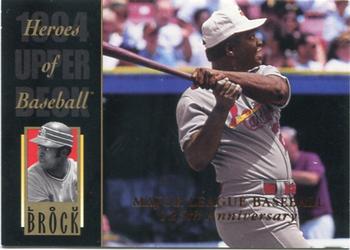 1994 Upper Deck All-Time Heroes - 125th Anniversary #220 Lou Brock Front