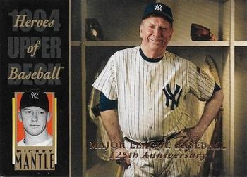 1994 Upper Deck All-Time Heroes - 125th Anniversary #222 Mickey Mantle Front