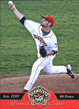 2013 Grandstand Erie SeaWolves #NNO Patrick Cooper Front