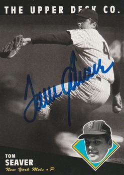 1994 Upper Deck All-Time Heroes - Autographs #180 Tom Seaver Front