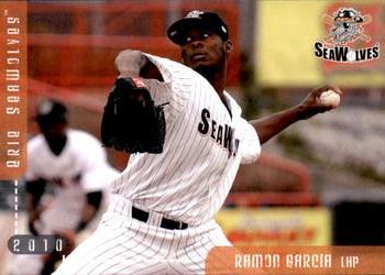 2010 Grandstand Erie SeaWolves #NNO Ramon Garcia Front