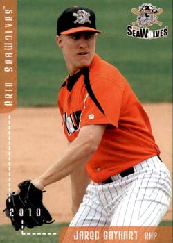 2010 Grandstand Erie SeaWolves #NNO Jared Gayhart Front