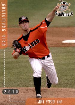 2010 Grandstand Erie SeaWolves #NNO Jay Voss Front