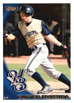 2010 Topps Pro Debut #18 Cutter Dykstra Front