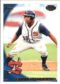2010 Topps Pro Debut #58 Evan Chambers Front