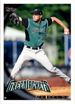2010 Topps Pro Debut #162 Ari Ronick Front