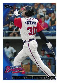 2010 Topps Pro Debut #243 Freddie Freeman Front