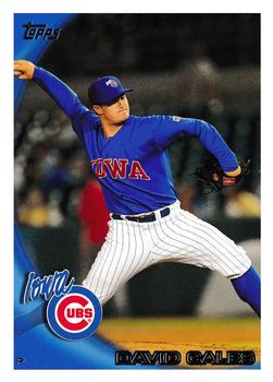 2010 Topps Pro Debut #302 David Cales Front