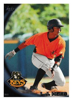 2010 Topps Pro Debut #373 L.J. Hoes Front
