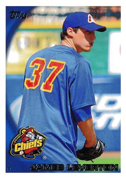 2010 Topps Pro Debut #375 James Leverton Front