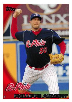2010 Topps Pro Debut #424 Phillippe Aumont Front