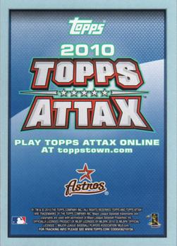 2010 Topps - Attax Code Cards #NNO Lance Berkman Back
