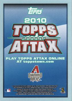 2010 Topps - Attax Code Cards #NNO Stephen Drew Back