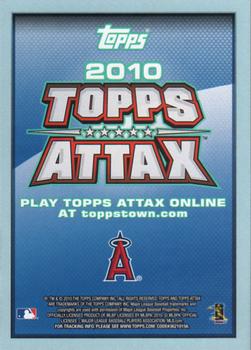 2010 Topps - Attax Code Cards #NNO Torii Hunter Back