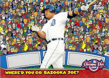 2010 Topps Opening Day - Where'd You Go Bazooka Joe #3 Miguel Cabrera   Front