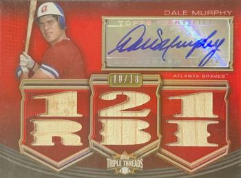2010 Topps Triple Threads - Autograph Relics #TTAR-77 Dale Murphy  Front