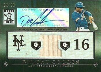 2010 Topps Tribute - Autograph Relics #TAR-DGO2 Dwight Gooden Front