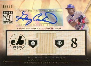 2010 Topps Tribute - Autograph Relics #TAR-GC2 Gary Carter Front