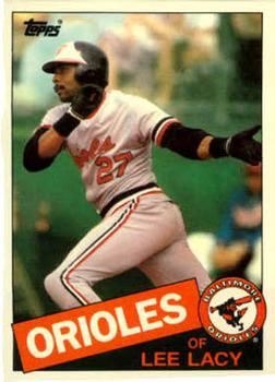 1985 Topps Traded #70T Lee Lacy Front