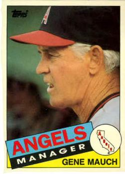 1985 Topps Traded #81T Gene Mauch Front