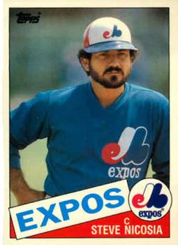 1985 Topps Traded #87T Steve Nicosia Front