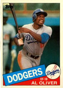 1985 Topps Traded #88T Al Oliver Front