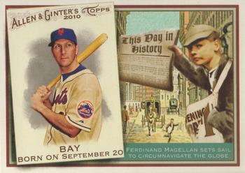 2010 Topps Allen & Ginter - This Day in History #TDH11 Jason Bay Front