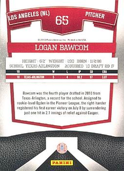 2010 Donruss Elite Extra Edition #65 Logan Bawcom  Back