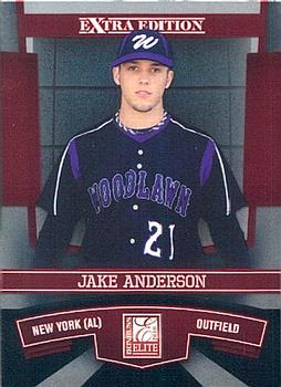 2010 Donruss Elite Extra Edition #73 Jake Anderson  Front