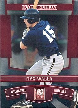 2010 Donruss Elite Extra Edition #89 Max Walla  Front