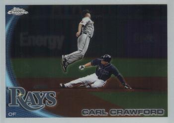 2010 Topps Chrome #31 Carl Crawford Front