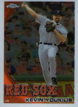 2010 Topps Chrome #85 Kevin Youkilis Front