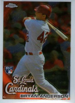 2010 Topps Chrome #172 Bryan Anderson Front