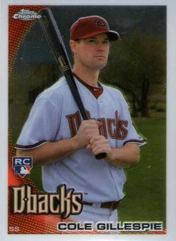 2010 Topps Chrome #186 Cole Gillespie Front