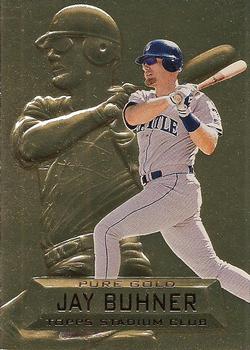 1997 Stadium Club - Pure Gold #PG5 Jay Buhner Front